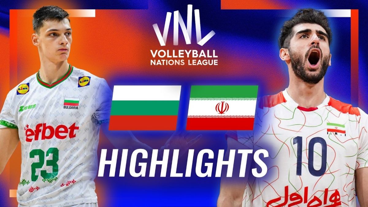 خلاصه بازی بلغارستان 3-0 ایران (لیگ ملت های والیبال)